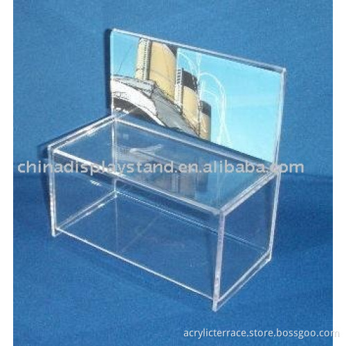 Clear Acrylic donation box/ collection box/ storage boxes